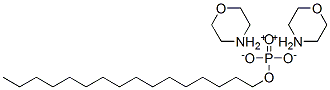 dimorpholinium hexadecyl phosphate Struktur