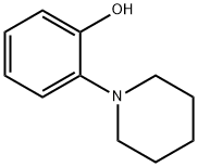 2-(1-PIPERIDINO)PHENOL Struktur