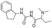 1-[2-(Dimethylamino)butyryl]-3-(indan-1-yl)urea Struktur