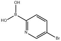 5-BROMOPYRIDINE-2-BORONIC ACID Struktur