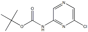 TERT-BUTYL (6-CHLOROPYRAZIN-2-YL)CARBAMATE Struktur