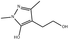 1H-Pyrazole-4-ethanol,  5-hydroxy-1,3-dimethyl- Struktur