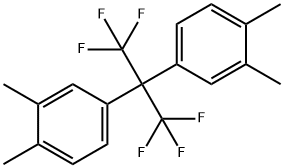 2,2-Bis(3,4-dimethylphenyl)hexafluoropropane Structure