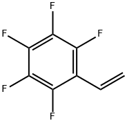 2,3,4,5,6-PENTAFLUOROSTYRENE Structure