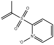 Pyridine,2-[(1-methylethenyl)sulfonyl]-,1-oxide(9CI) Struktur