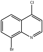 8-BROMO-4-CHLOROQUINOLINE Structure