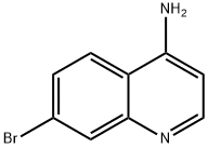 4-AMINO-7-BROMOQUINOLINE Structure