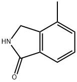 4-METHYL-2,3-DIHYDRO-ISOINDOL-1-ONE Struktur