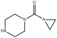 Piperazine, 1-(1-aziridinylcarbonyl)- (6CI,8CI) Struktur