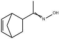 1-bicyclo[2.2.1]hept-5-en-2-ylethan-1-one oxime Struktur