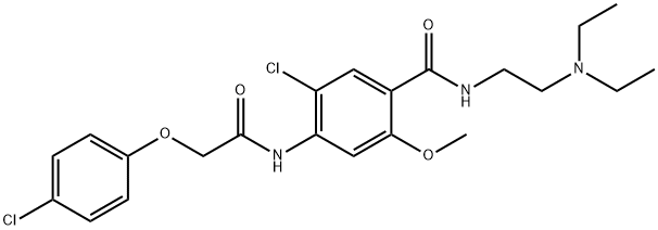 Cloxacepride Structure