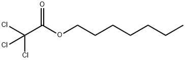 TRICHLOROACETIC ACID HEPTYL ESTER(C7) Struktur