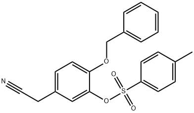 [4-(Benzyloxy)-3-hydroxyphenyl]acetonitrile p-Toluenesulfonate