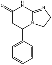 2-phenyl-1,5,7-triazabicyclo[4.3.0]non-6-en-4-one Struktur