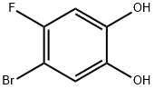 1,2-Benzenediol, 4-bromo-5-fluoro- (9CI) Struktur