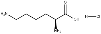 L-(+)-リジン一塩酸塩 化學(xué)構(gòu)造式