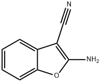 3-Benzofurancarbonitrile,  2-amino- Struktur