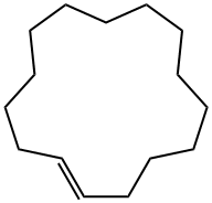 CYCLOPENTADECENE Struktur