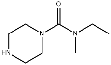 1-Piperazinecarboxamide,N-ethyl-N-methyl-(9CI) Struktur