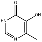 4(1H)-Pyrimidinone, 5-hydroxy-6-methyl- (9CI) Struktur