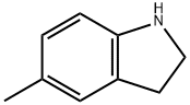 5-METHYLINDOLINE Structure