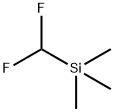 Silane, (difluoroMethyl)triMethyl- Structure