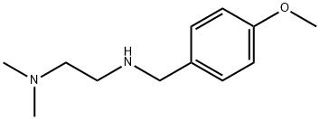 N'-(4-methoxy-benzyl)-N,N-dimethyl-ethylenediamine Struktur