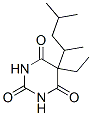 5-ethyl-5-(4-methylpentan-2-yl)-1,3-diazinane-2,4,6-trione Struktur