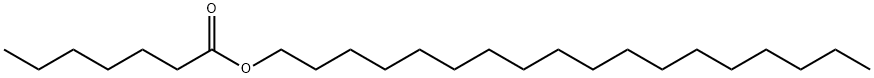 octadecyl heptanoate Struktur