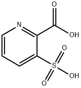 3-SULFOPICOLINIC ACID Struktur