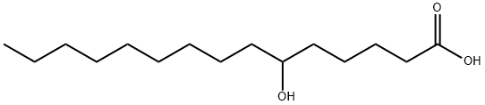 6-Hydroxypentadecanoic acid Struktur