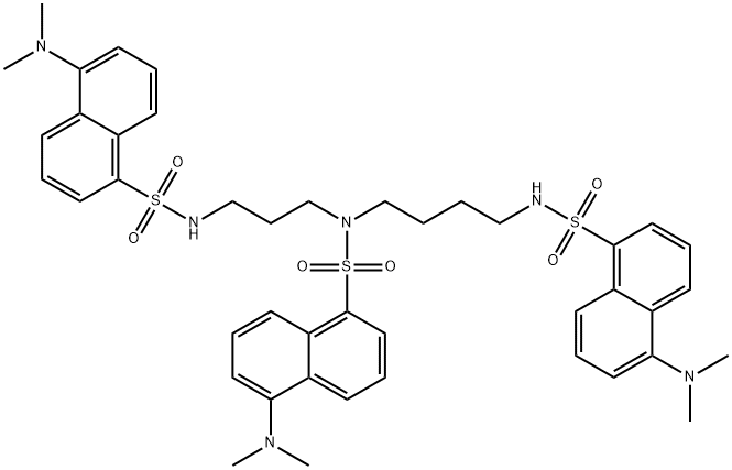 DANSYLSPERMIDINE CRYSTALLINE Struktur