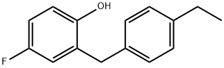 Phenol, 2-[(4-ethylphenyl)methyl]-4-fluoro- (9CI) Struktur