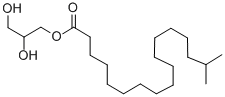 GLYCEROL MONOISOSTEARATE Struktur