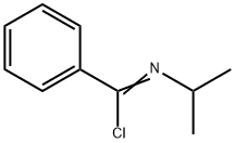 N-ISOPROPYLBENZENECARBOXIMIDOYL CHLORIDE Struktur