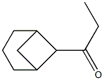 1-Propanone, 1-(6-norpinyl)-, endo- Struktur