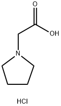 2-pyrrolidin-1-ylacetic acid Struktur