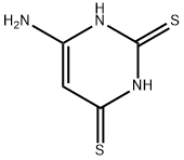 6-Amino-2,4-dithiouracil Struktur