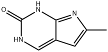 PYRROLO[2,3-D]PYRIMIDIN-2(3H)-ONE Struktur