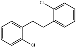 1-chloro-2-[2-(2-chlorophenyl)ethyl]benzene Struktur