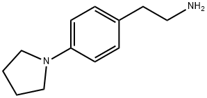 2-(4-(pyrrolidin-1-yl)phenyl)ethanaMine Struktur