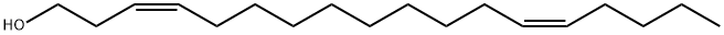 (3Z,13Z)-3,13-Octadecadien-1-ol Struktur