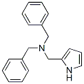 N,N-dibenzyl-1-(1H-pyrrol-2-yl)methanamine Struktur