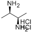 (2R,3R)-(+)-2,3-BUTANEDIAMINE DIHYDROCHLORIDE Structure