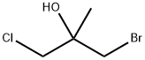 1-BROMO-3-CHLORO-2-METHYL-2-PROPANOL Struktur