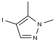 4-碘-1,5-二甲基吡唑, 6647-96-7, 結(jié)構(gòu)式