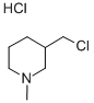 3-CHLOROMETHYL-1-METHYLPIPERIDINE HYDROCHLORIDE Struktur