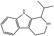 2,3,4,9-Tetrahydro-1-isopropyl-1H-pyrido[3,4-b]indole Struktur