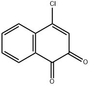 4-Chloro-1,2-naphthalenedione Struktur