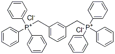 m-Xylylenebis-(triphenylphosphoniumchloride) Struktur